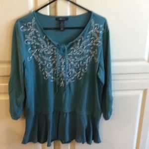 Style and CO top Size XL